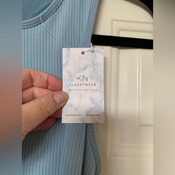 Klassy Network Sleeveless Ribbed Bodysuit NWT 🌴 - Picture 4 of 7